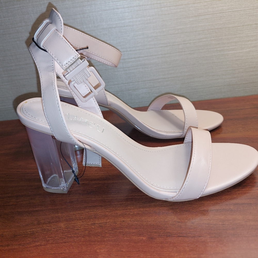 Beige sandals